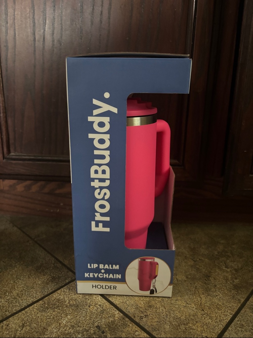 FrostBuddy 40oz Pink Iced Coffee Insulator Tumbler - Picture 4 of 4